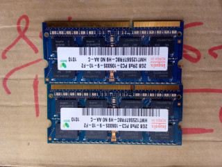 قطعتين رام 2GB DDR3 باص 1066 كيت الاوري