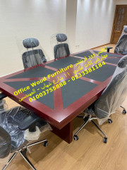 مكاتب خشب طبيعي ترابيزات اجتماعات اعلى جودة اثاث مكتبي مميز