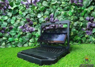 Dell Rugged Convertible 7204 laptop لابتوب ديل مع أمكانية تدوير الشاشه