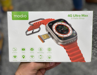 ساعة ذكية ⌚️ Modio 4G Ultra MAX تعمل ب SIM مع ذاكرة 4 جيجا رام و 64 جيجا ذاكرة داخلية