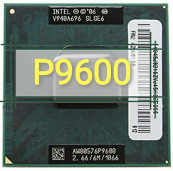 Intel SLGE6 Core 2 Duo P9600 2.66GHz 6M 1066 Mobile CPU Socket P