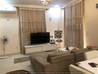 In side compound el Nakhel furnished apartment for rent | first settlement new cairo