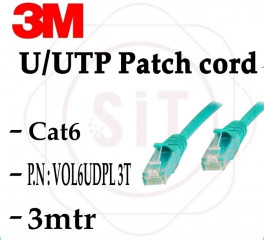 3M Patch Cord 3mtr Cat6 PVC