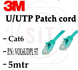 3M Patch Cord 5mtr Cat6 PVC