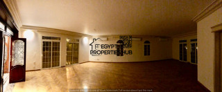 Full ground floor for rent with private garden and swimming pool in Choueifat New Cairo