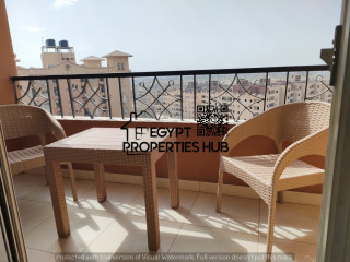 Inside compound tejan modern apartment for rent over view pool | maadi zahraa