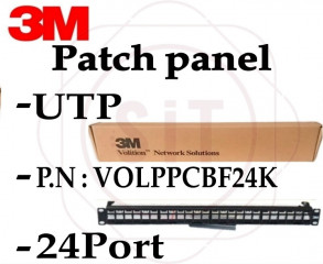 3M Patch Panel 24Port - Empty