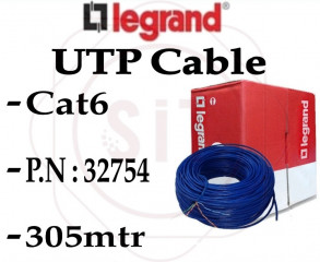 Legrand Cable 305mtr Cat6 - Low Smock