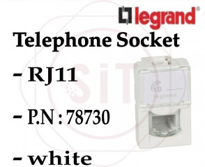 Legrand Telephone Soket - Jack - moduleCat.11
