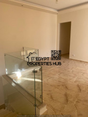 Inside Compound Eastown Sodic 90 street new cairo Apartment Two Storey Duplex for rent