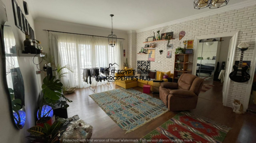 inside-compound-one-bedroom-modern-studio-for-rent-hyde-park-new-cairo-big-0