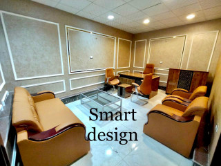 غرفة مكتب اكليريك بطراز اسلامي مميز من smart design للأثاث المكتبي و الشركات