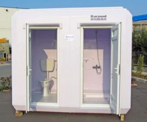 حمامات متنقلة الفايبر جلاس شركة الآمل للتوريدات العمومية